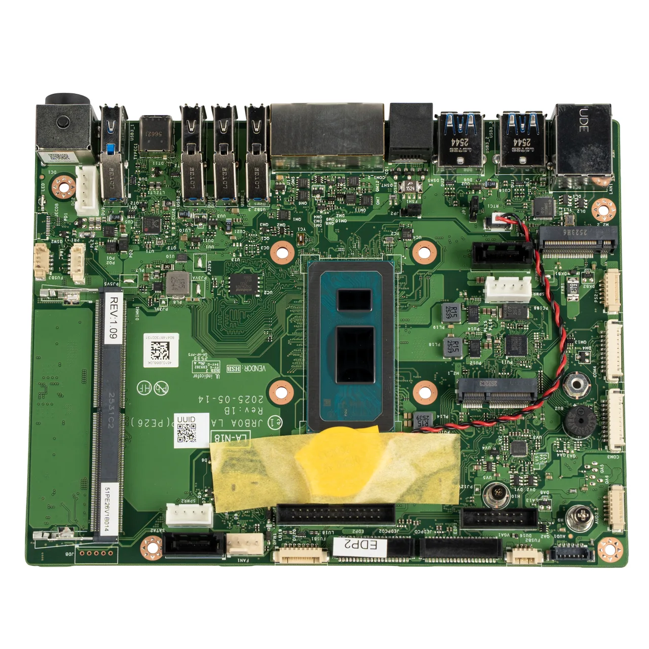 Материнская плата PE26(i51235U),PCBV1.B,UEFIBIOS:JRB0Av1.09X64,ME:16.1.27.2176,EC:02(V1.02) для Poscenter Platinum — фото 1