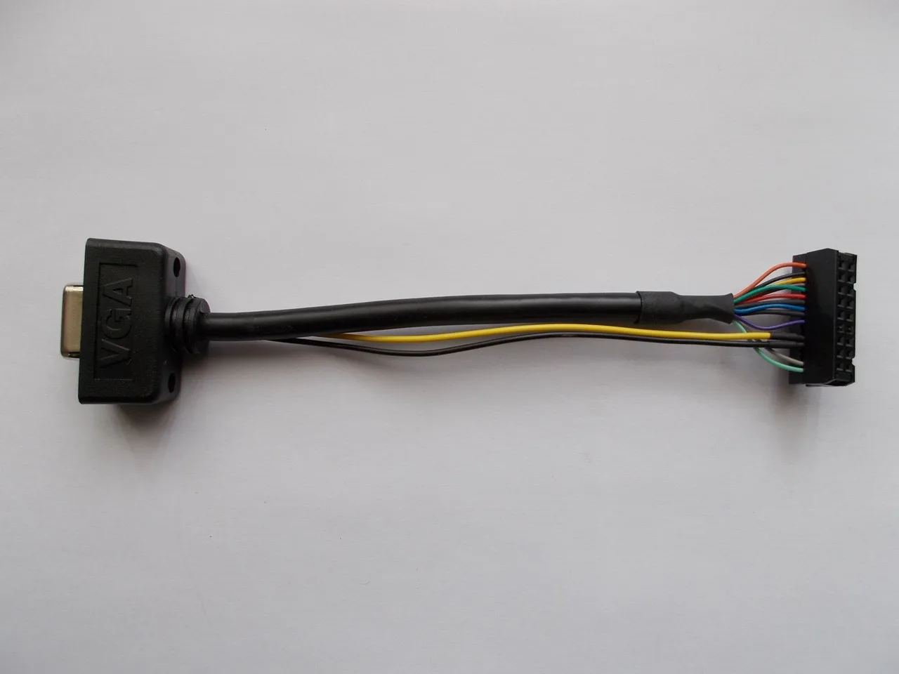 Кабель VGA DB15(F) TO 10P(MB) P=2.54 L=100 3CMVGF18030А, арт. 3CMVGF18030А