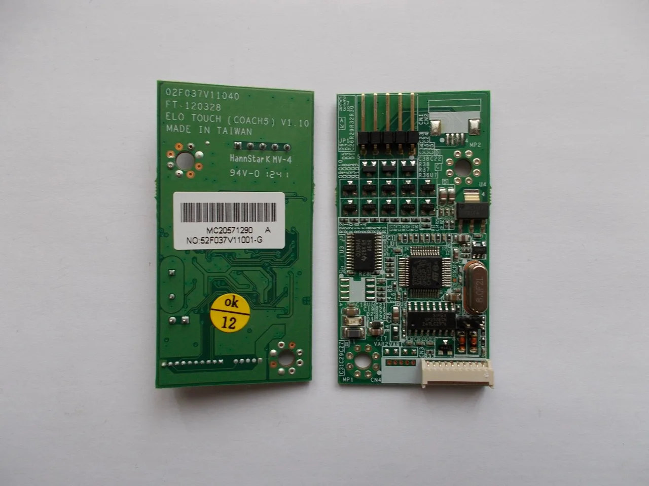 Плата контроллера для Touch дисплея ELO COACH5 TOUCH (FT-STD) CONTROL BOARD COM INTERFACE V1.10 для POS355 (B68/B78/C48)