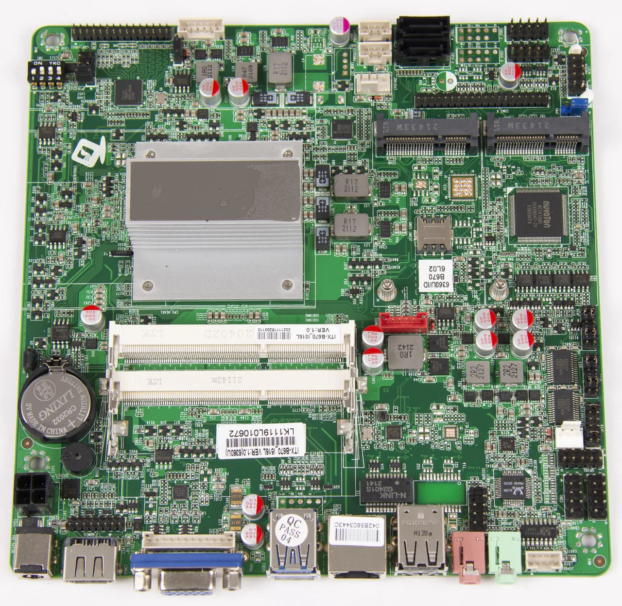 Материнская плата ITX-M36 Mainboard-I5-6360 для POS200 (ITX6360)