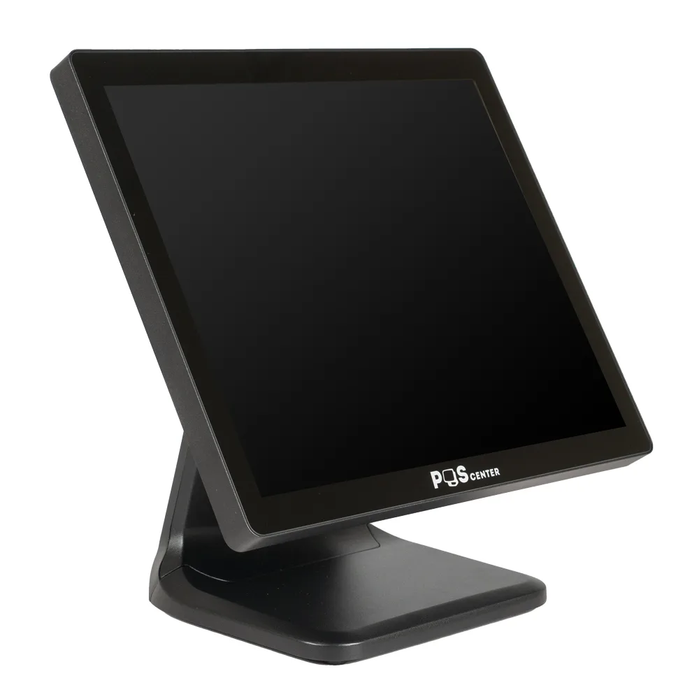 Сенсорный монитор POScenter TM-17" (P-CAP/4:3/1280*1024/DVI,HDMI,VGA,USB,Audio out, БП 3м) черный, — фото 1