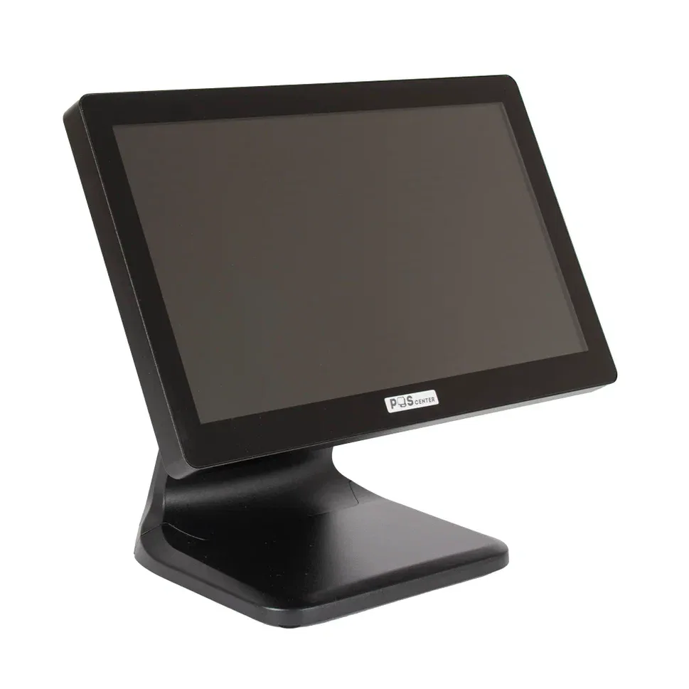 Сенсорный моноблок POScenter POS90NS (15.6", PCAP, J3455, RAM 4Gb, SSD M2 128Gb, MSR) без ОС — фото 1