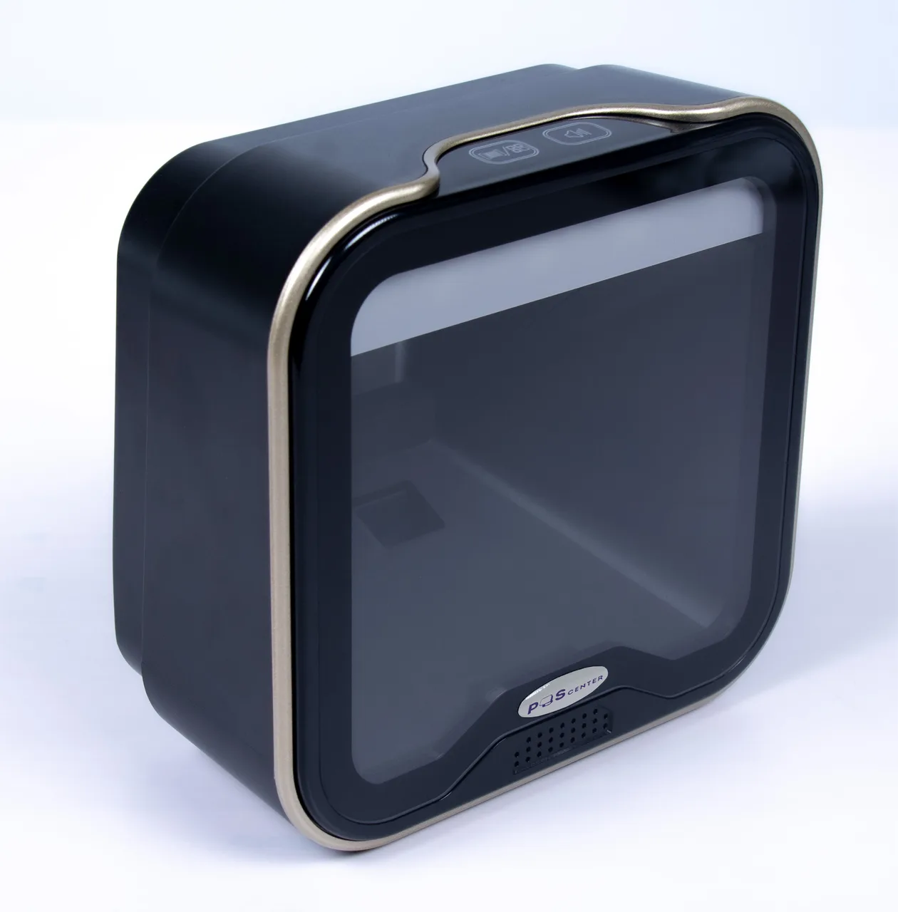 Сканер штрих-кода POScenter SQ-100C, настольный, черный, USB, кабель 1.5 м — фото 1