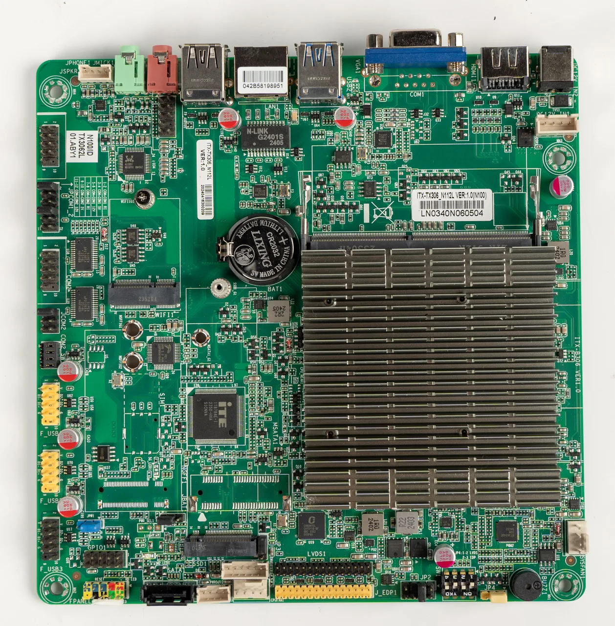 Материнская плата ITX-B305, N100 для POS101 17'' N100 (YY-N100 (17''))