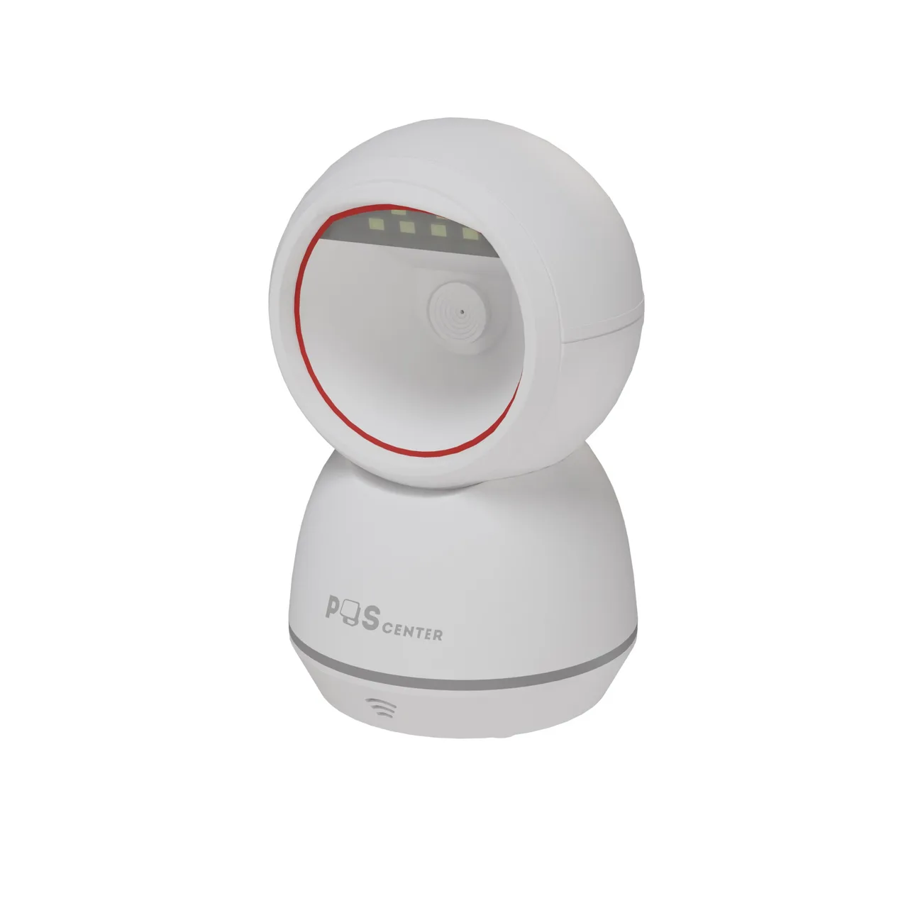 Сканер штрих-кода POScenter Sphera, настольный, USB, белый, с кабелем 1.6 м — фото 1