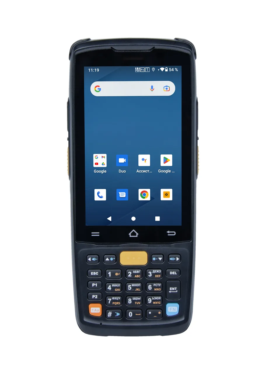 ТСД iData K3S (And12 GMS/2D SR DS7000 PRO/ЦП Quad-core 2.0GHz/Память 4+64Гб/Дисплей 4"/WIFI/BT/GSM(2G/3G/4G)/АКБ 5000mAh/Камера 13Мп + 5Мп/No nfc) RU клавиатура — фото 1