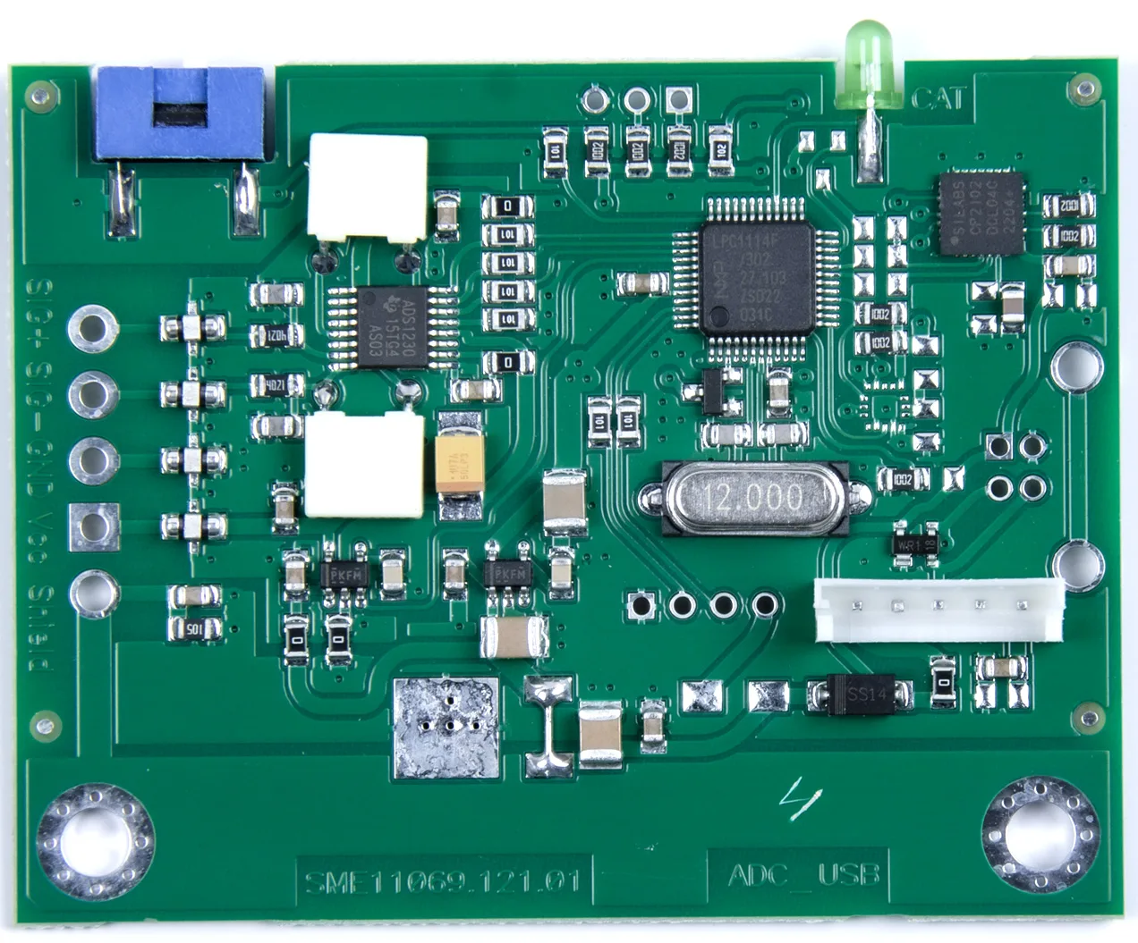Плата тензо SME11069.121.000-01СБ изм02 USB для весов PC200 (161378) — фото 1