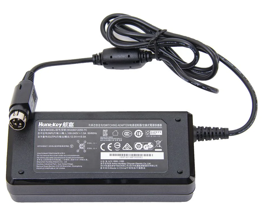 Блок питания HKA06012050-7A(12V5A HKA) 100-220V для JAM длина 1,2м