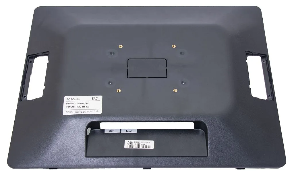 Крышка монитора задняя 1500C серая PANTONE 7540C (ABS-пластик) для EVA-150 / EVA-150 Lite