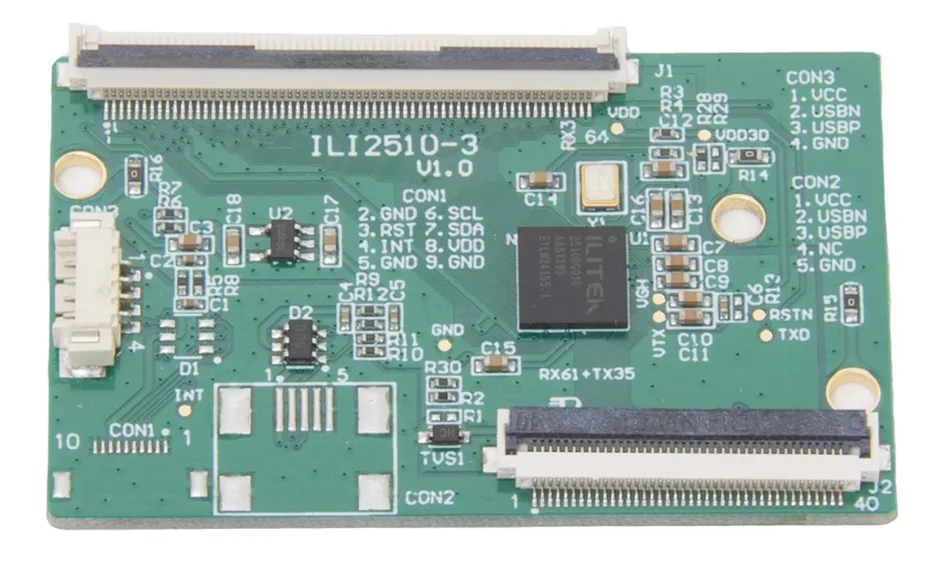 Контроллер емкостной тач панели 15.6inch capacitive touch controller: YTG-G15005-F1 EVA-156