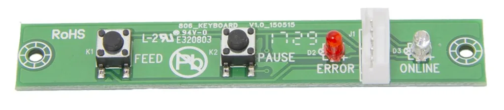 Плата управления с индикацией key board (KEYBOARD_V1.0_150515)(23080015) для PC-80
