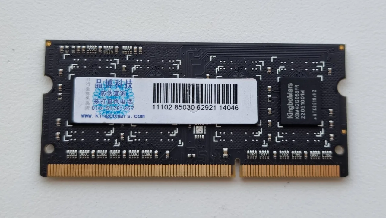 Модуль памяти DDR3L KingboMars SO-DIMM, 1.35 В, 4 Гб