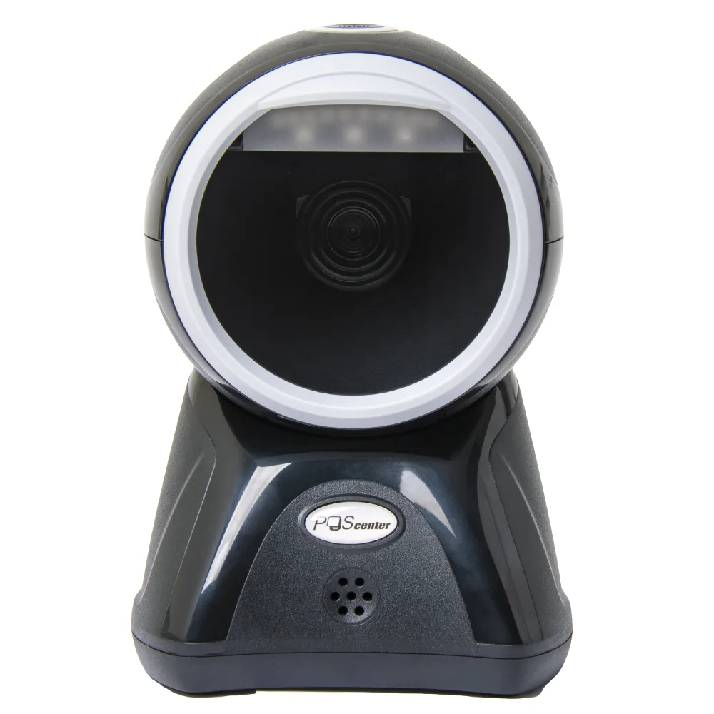 Сканер штрих-кода POScenter OT 2D, настольный, USB, черный, с кабелем 1,5 м — фото 1