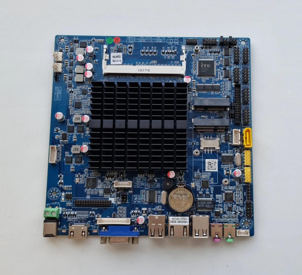 Материнская плата ITX-M56_D912L J1900 для Start-2/2V2/POS90/90ES/90NS/101/200 (TXJ1900) — фото 1