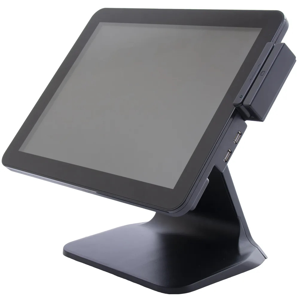 Сенсорный моноблок POScenter POS100 (15", PCAP, J3455, RAM 4Gb, SSD 64Gb, MSR) без ОС — фото 1