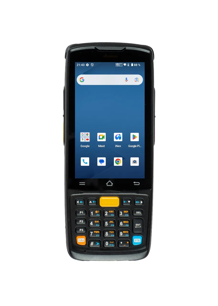 ТСД iData K3 Pro (Android 14/2D SR+ DS7000 PRO/ЦП MT8786/ Память 4+64Гб/Дисплей 4"/WIFI/BT/GSM(2G/3G/4G)/АКБ 5000mAh/Горячая замена АКБ/ Камера 13Мп/Не поддерживает пистолетную рукоять/без NFC) — фото 1