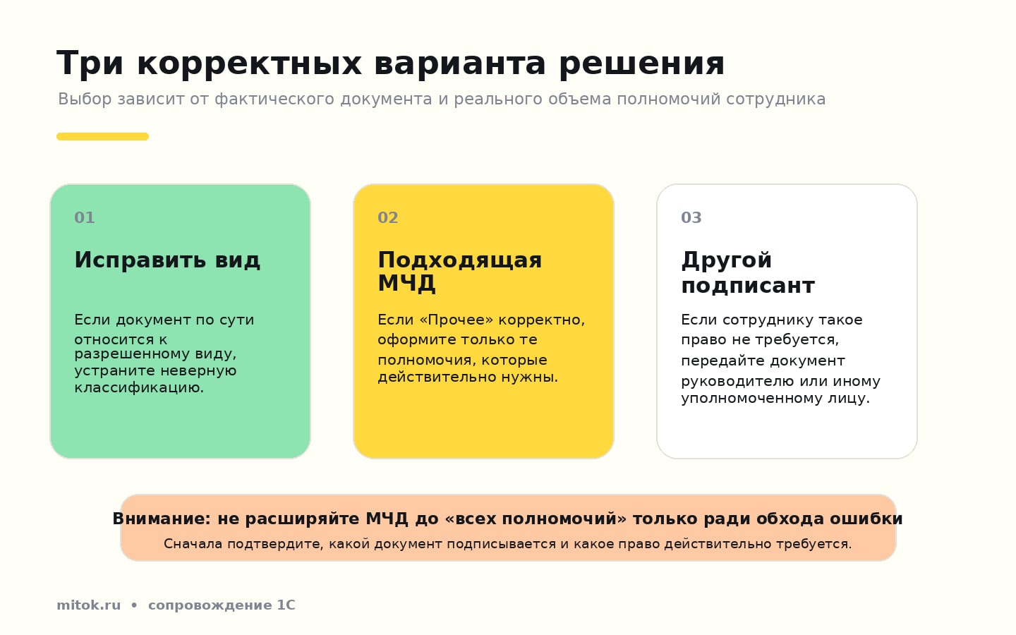 Варианты исправления ошибки