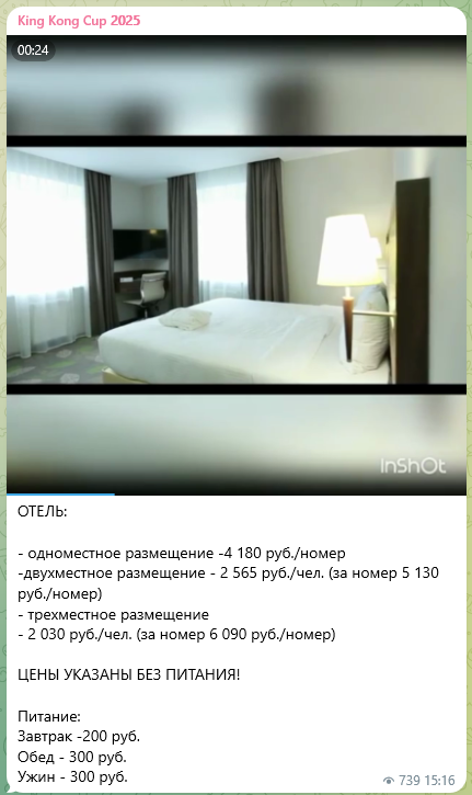 Примеры digital-размещения - скриншоты сайта и соцсетей с логотипами спонсоров